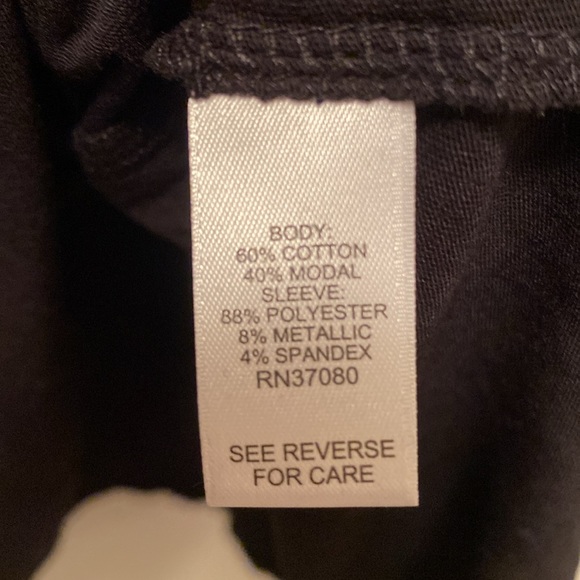 Brand New Cato Howdy Holidays Black Top…size 26/28W - Picture 6 of 7